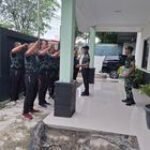 Jaga Kebugaran, Danramil 0201-06/MS Pimpin Olahraga Bersama Anggota