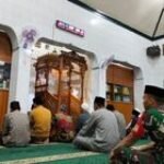 Babinsa Koramil 0201-02/MT Laksanakan Safari Subuh Bersama Warga di Masjid Al Waritsin