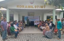 KORAMIL 0201-07/MT BAGIKAN HEWAN QURBAN KE WARGA TERITORIAL NYA