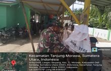 Babinsa Koramil 0201-16/TM Monitoring Penyembelihan Hewan Qurban di Desa Lengau Seprang
