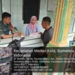 Babinsa Jalin Sinergitas dengan Perangkat Kelurahan