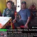 Babinsa Koramil 0201-04/MK Laksanakan Anjangsana di Sebuah Warung Nasi
