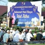 *Semarak Idul Adha, Lapangan Hijau Ksatriaan K.E Lumi Dipadati Jamaah, Brimob Polda Sumut Rayakan Hari Raya Bersama Masyarakat dan Siapkan Penyembelih