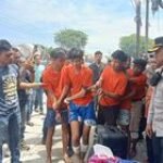 Polsek Sunggal Tanggkap Komplotan Begal Sadis Kerap Beraksi di Medan-Binjai, 5 Orang Positif Narkoba