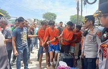 Polsek Sunggal Tanggkap Komplotan Begal Sadis Kerap Beraksi di Medan-Binjai, 5 Orang Positif Narkoba