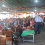 Babinsa Koramil 0201-16/TM Hadiri Ibadah Mingguan dan Acara Pembangunan Gereja di Desa Bangunsari