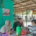 BABINSA KELURAHAN HELTIM.KEC MEDAN HELVETIA MELAKSANAKAN KOMSOS DAN SILAHTUHRAMI DENGAN TOKOH MASYARAKAT WILAYAH BINAAN