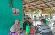 BABINSA KELURAHAN HELTIM.KEC MEDAN HELVETIA MELAKSANAKAN KOMSOS DAN SILAHTUHRAMI DENGAN TOKOH MASYARAKAT WILAYAH BINAAN