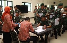 Skrining Tes Malaria Untuk Prajurit Yonif 503 Kostrad Lebih Sehat