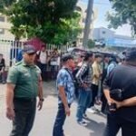 Jaga Kamtibmas, Serda Taufik K Ikut Bantu Amankan Aksi Unras