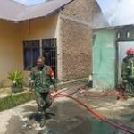 Sinergi Bersama Babinsa Tresno Abadi, Atasi Dampak Kebakaran Rumah Warga