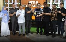 DPRD Kota Medan Terima Kunker Badan Legislasi DPRK Banda Aceh Bahas RPJMD dan Pajak Daerah