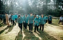 Peringatan HKG ke-53, Ketua PKK Sumut Kahiyang Ayu Tanam Pohon di Tahura, Dukung Pelestarian Lingkungan