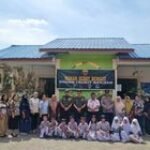 Danramil 0201-05/MB Dan Babinsa Dampingi, Program Makanan Sehat Bergizi di SDN Percobaan Sei Petani