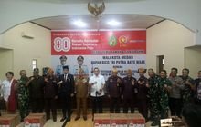 BABINSA KORAMIL 0201-06/MS DANPINGI DANRAMIL HADIRI UNDANGAN ACARA TEMU RAMAH DAN SILATURAHMI BERSAMA VETERAN KOTA MEDAN