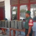 Babinsa Koramil 0201-02/MT Dampingi Kegiatan Makan Bergizi Gratis (MBG) di Medan Timur