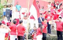 Anggota DPRD Medan Syaiful Ramadhan Pimpin Upacara HUT Ke 80 RI di Sungai Deli