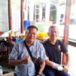 Merajut Silaturahmi, Ketua Pewarta Polrestabes Medan Bertemu Sahabat Sejak Kecil Joko Tarigan