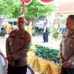 *Polda Sumut dan Polres Pelabuhan Belawan Gelar Minggu Kasih dan Gerakan Pangan Murah di Gereja HKBP Pajak Baru Belawan*