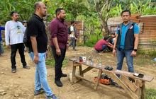 Polrestabes Medan Gerebek Sarang Narkoba di Desa Durin Simbelang, 26 Paket Sabu Diringkus