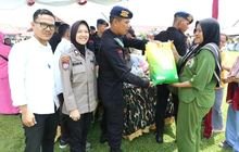 Kapolri Launching Program Pangan Murah Polri Serentak di Seluruh Indonesia, Polda Sumut Salurkan Ratusan Ton Beras