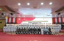 Gubernur Sumut Bobby Nasution Kukuhkan Paskibraka Sumut 2025