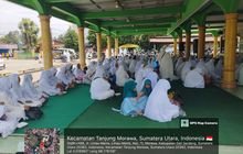 Babinsa Sertu D.S. Barus Hadiri Istighosah Akbar dan Zikir di Tanjung Morawa