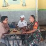Babinsa Koramil 0201-07/MT Peltu Rahmat Zuhri Jalin Komsos dengan Kasitrantib dan Warga di Medan Tuntungan