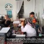 Babinsa Serka Ondra Junaidi Gelar Komsos Bersama Perangkat Desa Suka Makmur