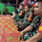 Wujud Rasa Kekeluargaan Antar Sesama Rekan Kerja, Danramil 0201-07/MT Takziah Orang Tua Anggota Yang Meninggal Dunia