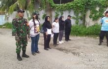 Melalui Gotong Royong, Babinsa Sertu Harsoyo Wujudkan Kemanunggalan TNI Dan Rakyat.