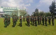 Upacara Penutupan Kader Pelatih Pencak Silat Militer di Makodam I/BB