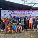 Personel Koramil 0201-10/MM Gelar Gotong Royong di Marelan dan Labuhan, Jaga Kebersihan dan Kebersamaan