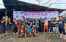 Personel Koramil 0201-10/MM Gelar Gotong Royong di Marelan dan Labuhan, Jaga Kebersihan dan Kebersamaan