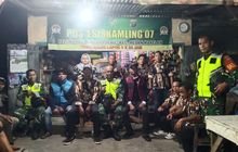 Ciptakan Kondisi Aman Dan Kondusif. Personel Koramil 0201-10/MM Kolaborasi Patroli Bersama Unsur Kecamatan Dan FKPPI Di Wilayah Binaan
