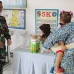 Wujudkan Balita Sehat, Babinsa Dampingi Pelaksanaan Posyandu