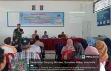 Danramil 0201-16/TM Berikan Penyuluhan Bela Negara dan KADARKUM di Desa Tanjung Baru