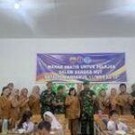 Koramil 0201 06/MS Dampingi Pembagian Makanan Bergizi di TK dan SD Kartika I 2