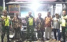 Koramil 0201-09/MB Lakukan Pos Kamling Bersama FKPPI Beri Rasa Aman Warga Masyarakat Belawan