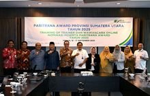 Buka Paritrana Award Sumut, Sekdaprov Pastikan Komitmen Pemprov Sumut Dukung Program BPJS Ketenagakerjaan