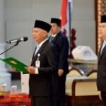 Lantik Pejabat Pimpinan Tinggi Pratama dan Administrator, Wagub Sumut Surya Minta Terus Lakukan Inovasi dan Ciptakan Terobosan Konstruktif