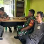 Melalui Komsos, Serda Adri Sumantri Koordinasi Terkait Kamtibmas Wilayah Binaan