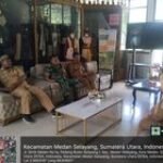 Babinsa Koramil 0201-07/MT jalin silaturahmi dengan pihak sekolah dan kepling di SMK Negeri 8 Medan