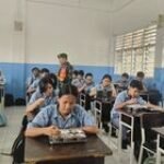 Babinsa Koramil 0201-02/MT Dampingi Distribusi Makan Sehat Bergizi di Medan Timur