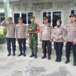 Kapolsek Medan Area Beri Ucapan Selamat HUT ke-80 TNI di Koramil 0201-03/MD