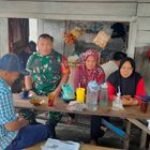 Babinsa Tegal Sari Mandala I Jalin Komsos dengan Petugas P3SU