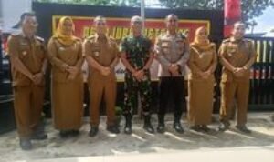 Kapolsek dan Muspika Kecamatan Medan Sunggal Sambangi Koramil 0201-06/MS, Berikan Ucapan Selamat HUT TNI ke-80