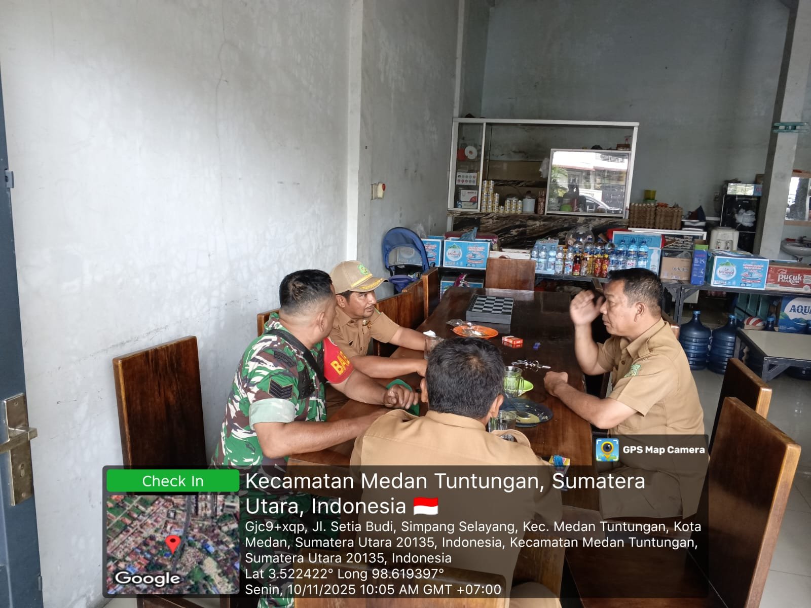 Babinsa Serma P Sijabat