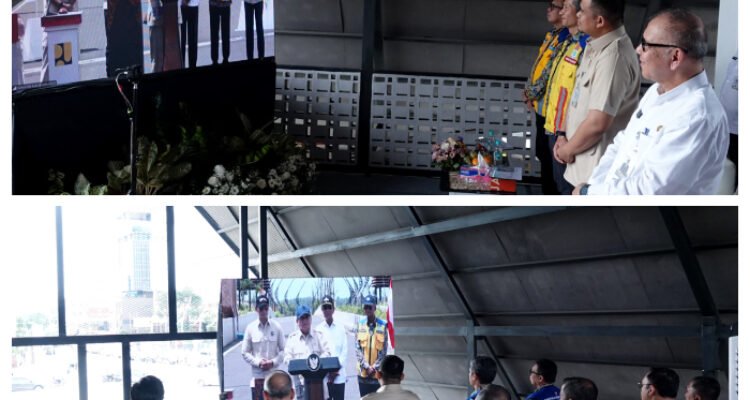 Gubernur Bobby Nasution dari lokasi underpass