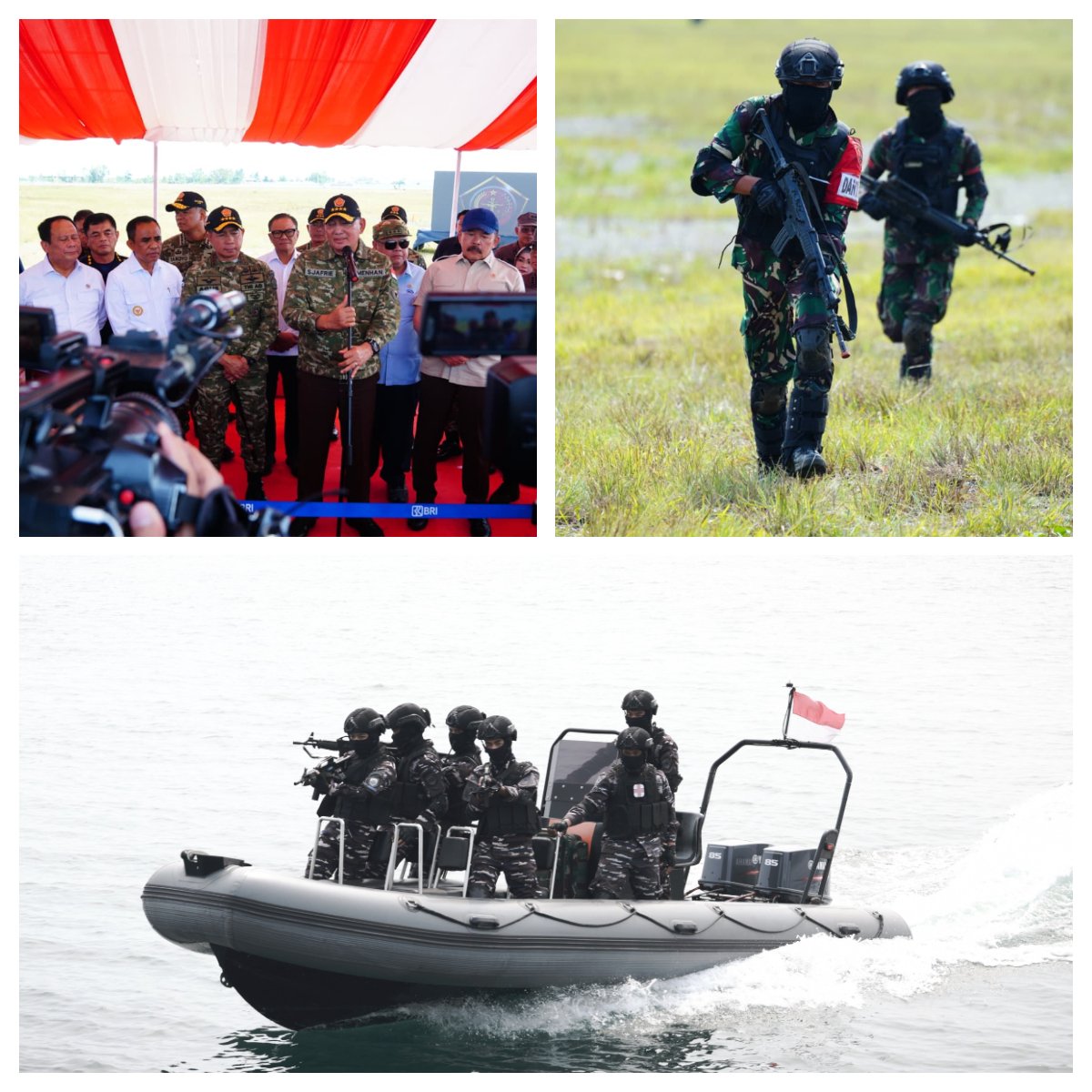 Latihan Komando Gabungan (Kogab) TNI Terintegrasi 2025